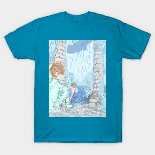 Rainy Day Reads: A Boy Lost in a Book T-Shirt